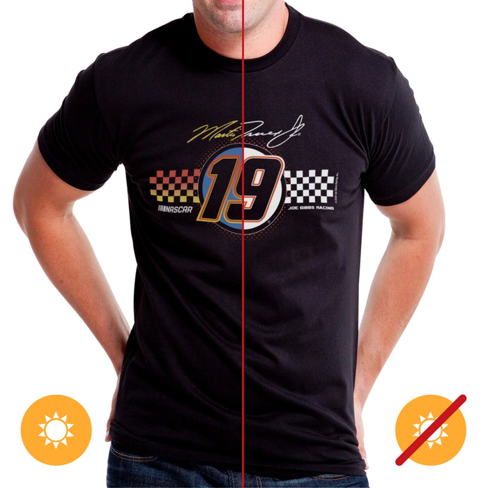 NASCAR Mens Classic Crew Tee - Martin Truex Jr - 1 Black par DelSol pour homme - T-shirt 1 pièce (3XL)