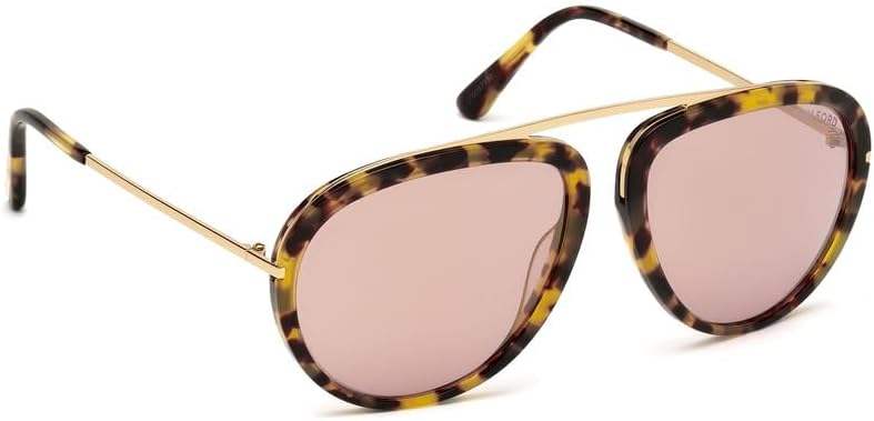 Tom Ford TF452 53Z Stacy - Blonde Havana-Light Brown by Tom Ford for Women - 57-16-140 mm Sunglasses