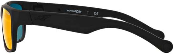 Arnette AN 4211 447-6Q D Street - Fuzzy Noir-Rouge par Arnette pour Homme - 55-17-130 mm Lunettes de soleil