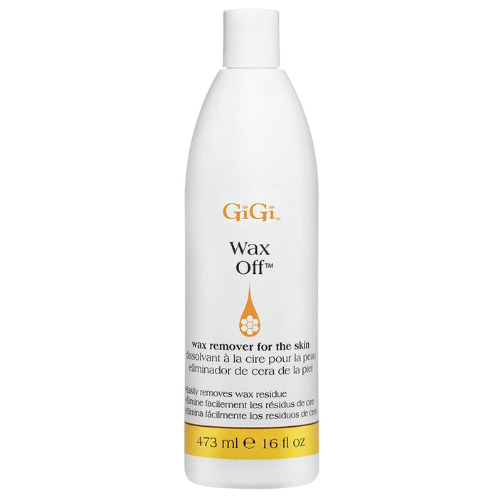 GiGi Wax Off - Dissolvant de cire pour la peau avec AloeVera 16 oz