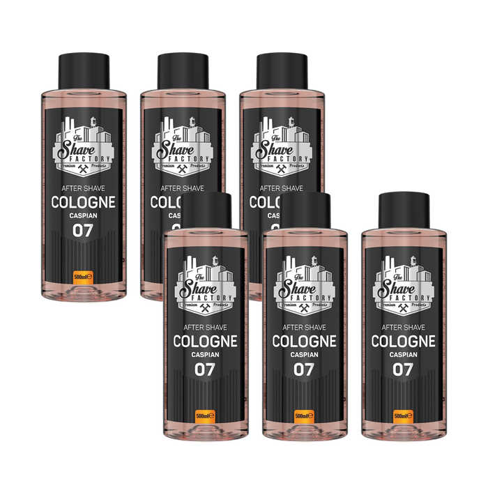 The Shave Factory No. 7 Caspian Aftershave Cologne (Multipack)