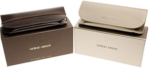 Giorgio Armani AR 8076 5494-73 Frames of Life - Matte Striped Beige-Brown by Giorgio Armani for Men - 55-17-145 mm Sunglasses