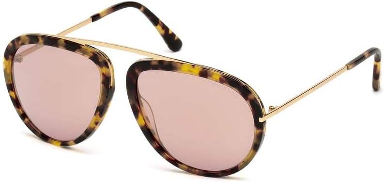 Tom Ford TF452 53Z Stacy - Blonde Havana-Light Brown by Tom Ford for Women - 57-16-140 mm Sunglasses
