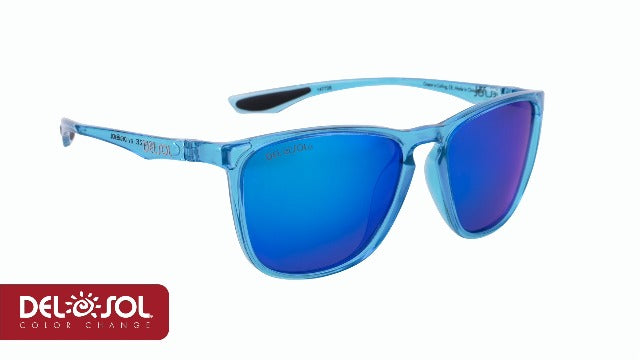 Solize Ocean is Calling - Light Blue-Blue by DelSol for Unisex - 1 Pc Sunglasses