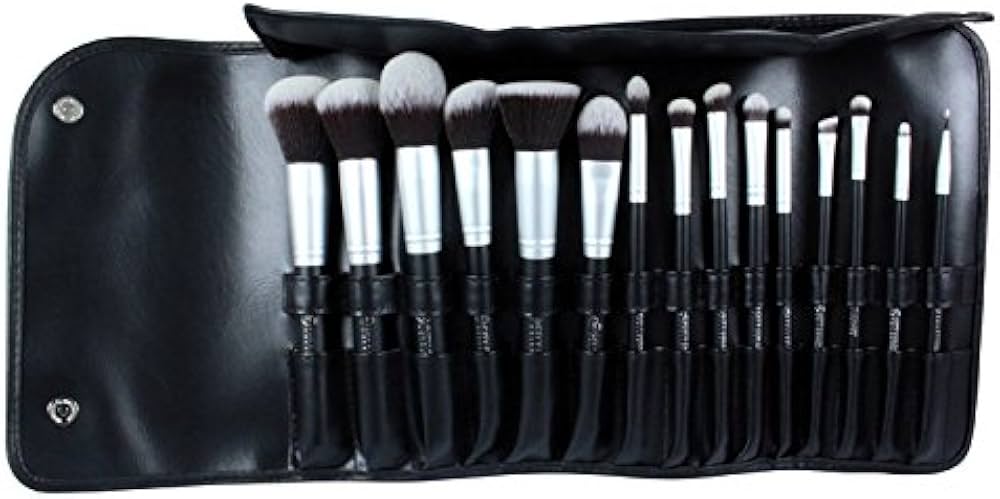 CITY COLOR 15 Pc Synthetic Brush Set With Case