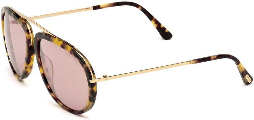 Tom Ford TF452 53Z Stacy - Blonde Havana-Light Brown by Tom Ford for Women - 57-16-140 mm Sunglasses