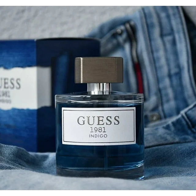 Guess 1981 Indigo de Guess para hombres - EDT en aerosol de 3.4 oz (probador)