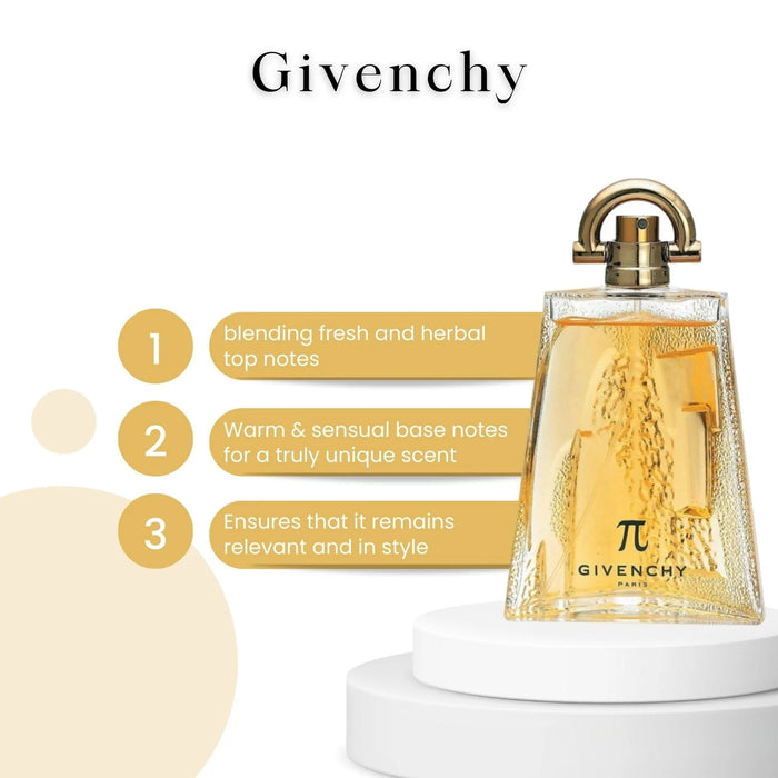 Pi by Givenchy for Men - 3.3 oz EDT Spray (Tester)