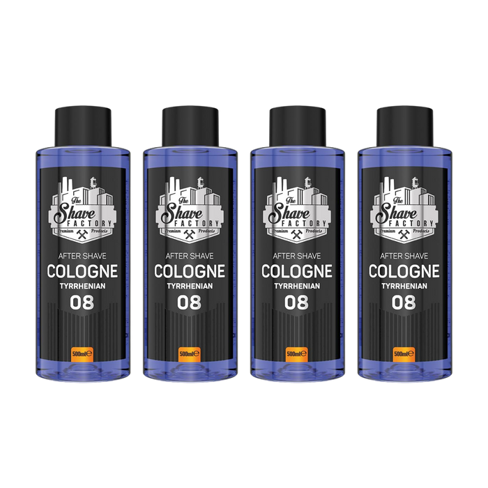 The Shave Factory No. 8 Tyrrhenian Aftershave Cologne (Multipack)