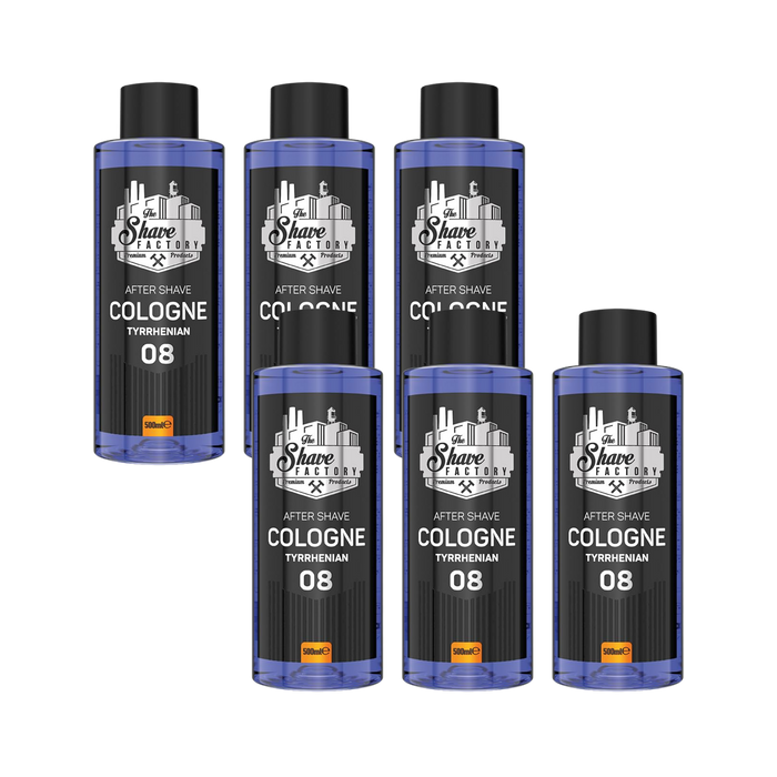 The Shave Factory No. 8 Tyrrhenian Aftershave Cologne (Multipack)