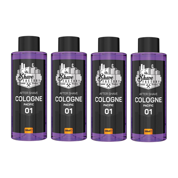 The Shave Factory No. 1 Pacific Aftershave Cologne (Multipack)