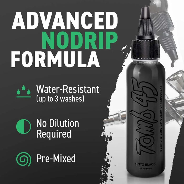 Tomb45 No Drip Color Onyx - Black 59ml / 2 oz