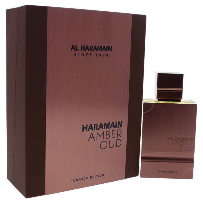 Amber Oud - Édition Tabac par Al Haramain pour Unisexe - Spray EDP 2 oz