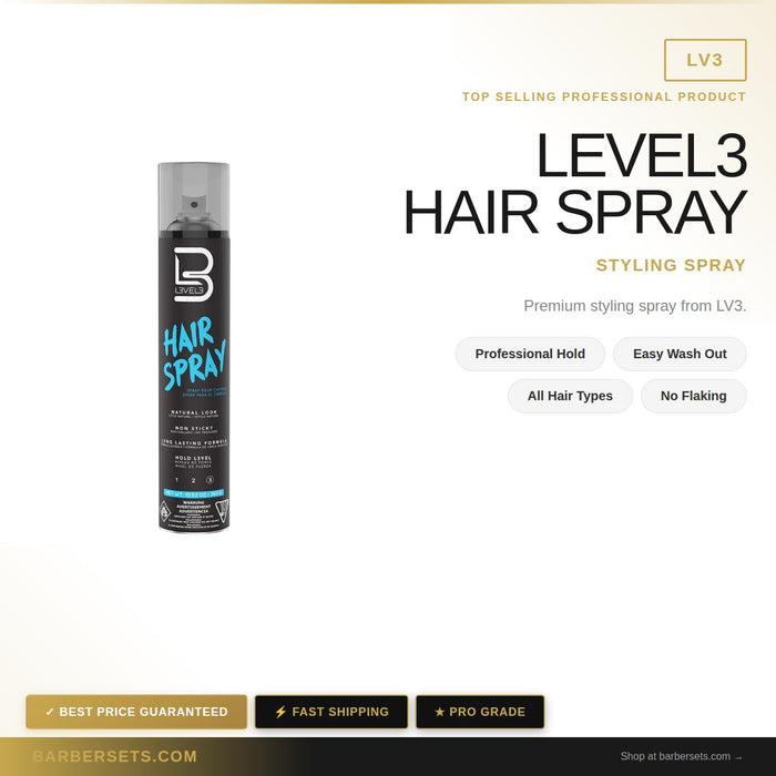LV3 LEVEL3 HAIR SPRAY 400ML