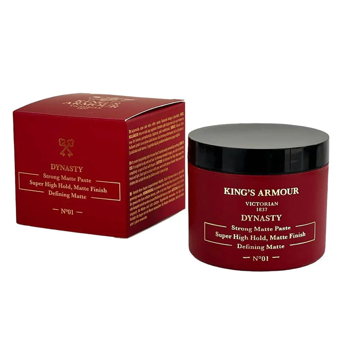 King's Armour Dynasty Strong Matte Paste 110 ml (3.72 Fl Oz)