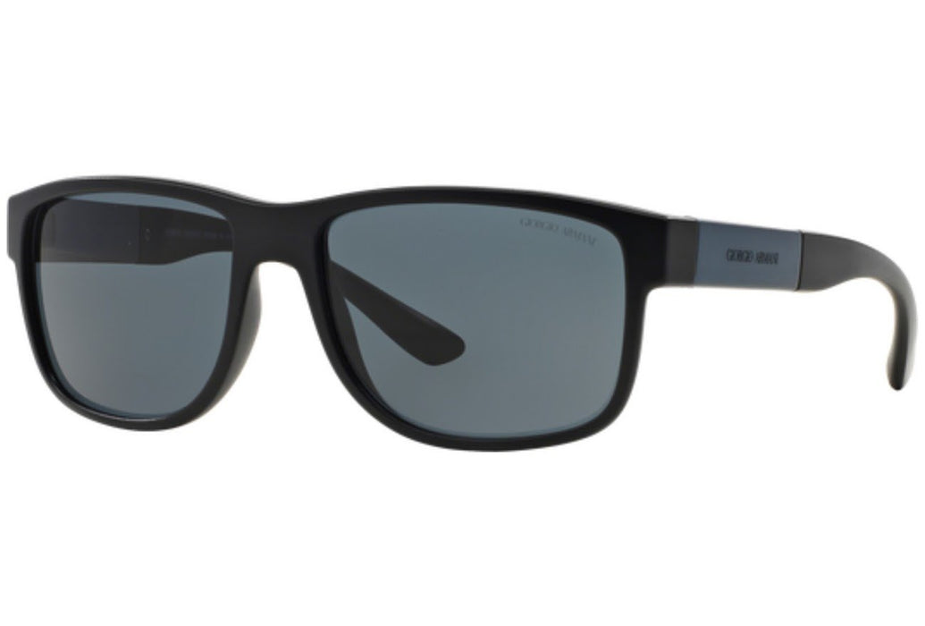 Giorgio Armani AR 8057 5423-87 - Matte Blue-Grey by Giorgio Armani for Men - 57-16-140 mm Sunglasses