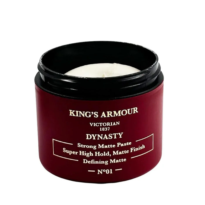 King's Armour Dynasty Strong Matte Paste 110 ml (3.72 Fl Oz)
