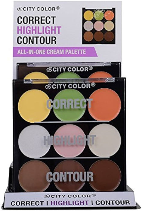 CITY COLOR All-In-One Cream Palette