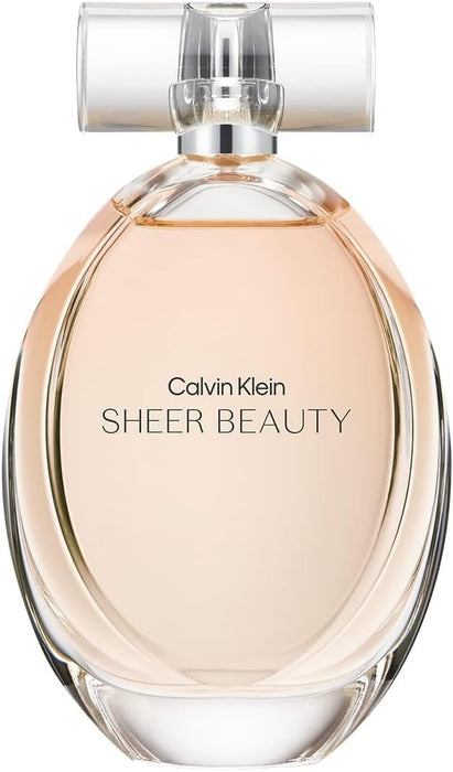 Sheer Beauty de Calvin Klein pour femme - Vaporisateur EDT de 3,4 oz