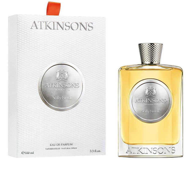 Scilly Neroli d'Atkinsons pour unisexe - Spray EDP de 3,3 oz