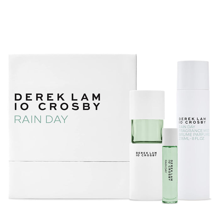 Rain Day Spring by Derek Lam for Women - 3 Pc Gift Set 3.4oz EDP Spray, 10ml EDP Spray, 8oz Fragrance Mist