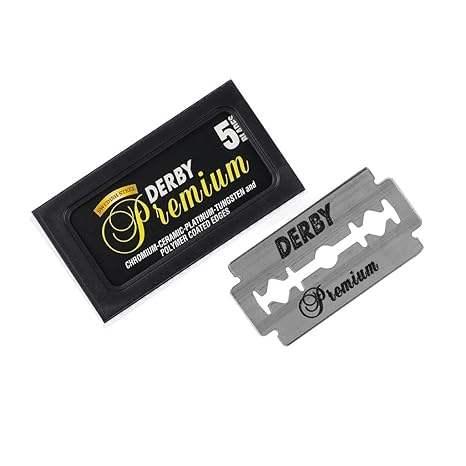 THE SHAVE FACTORY Maquinilla de afeitar de seguridad de doble filo Premium - Negro