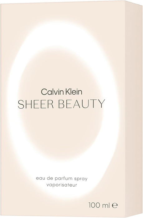 Sheer Beauty de Calvin Klein pour femme - Vaporisateur EDT de 3,4 oz