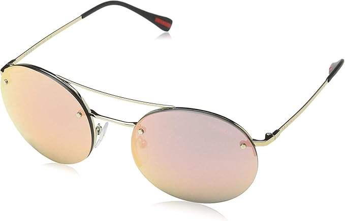 Prada SPS 54R ZVN-5L2 - Pale Gold-Grey Rose Gold by Prada for Unisex - 56-18-135 mm Sunglasses