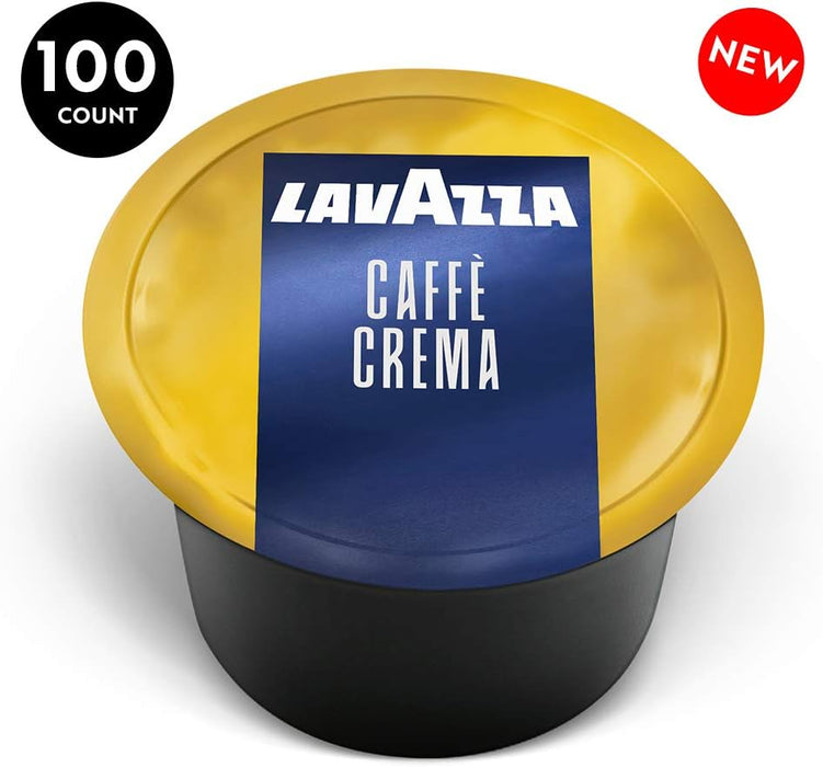 Blue Coffe Cream Roast Ground Coffee Pods by Lavazza - 100 Pods Coffee