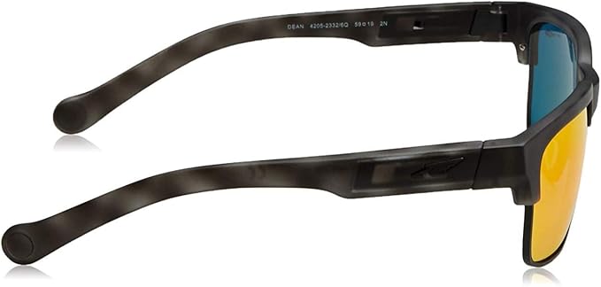 Arnette AN 4205 2332-6Q - Noir Mat Havane-Rouge par Arnette pour Homme - 59-19-130 mm Lunettes de soleil