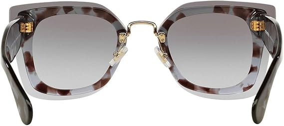 Miu Miu MU 04R UAH-3H0 - Lilac Havana-Grey by Miu Miu for Women - 67-16-140 mm Sunglasses