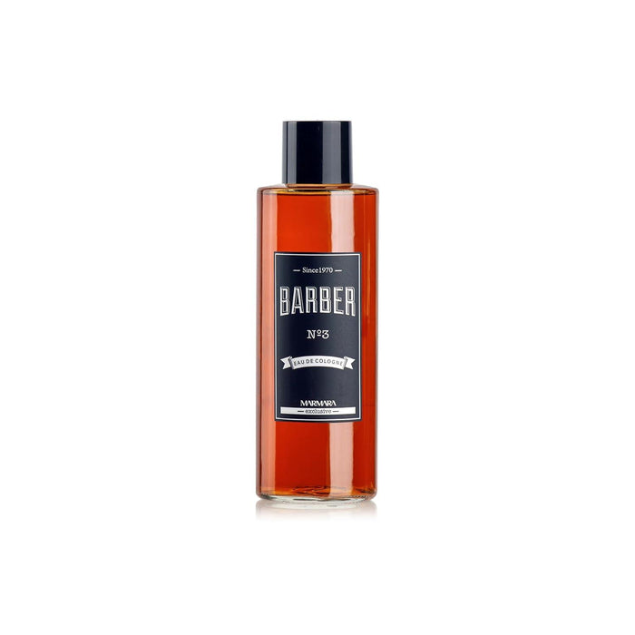 Marmara Barber Cologne - Best Choice of Modern Barbers and Traditional Shaving Fans (No 3 Orange, 500ml x 1 Bottle)