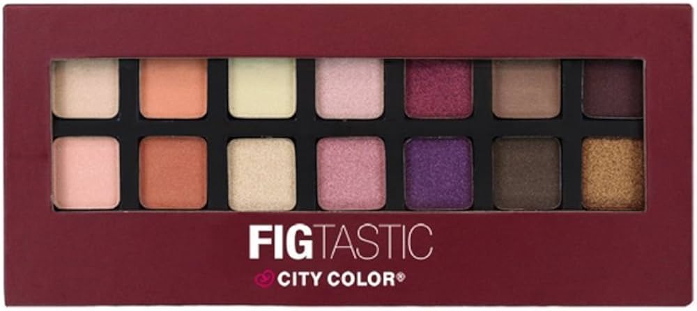 Palette Figtastic CITY COLOUR - 14 teintes