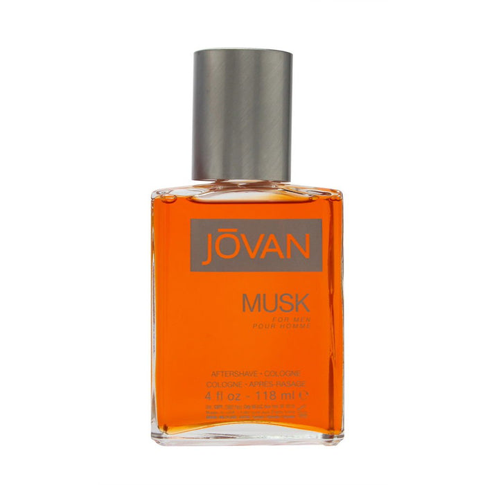 Jovan Musk de Jovan para hombres - Colonia para después del afeitado de 8 oz