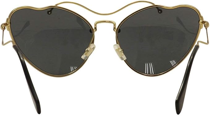 Miu Miu MU 55R 7OE1A1 - Gold-Grey by Miu Miu for Women - 65-18-135 mm Sunglasses