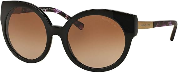 Michael Kors MK 2019 315313 Adelaide I - Black Purple Tortoise-Brown Gradient by Michael Kors for Women - 55-20-140 mm Sunglasses