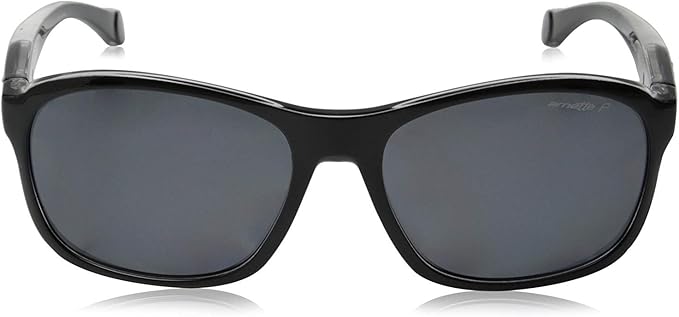 Arnette AN 4209 2159-81 Uncorked - Black On Clear-Gray Polarized by Arnette for Men - 59-17-135 mm Sunglasses