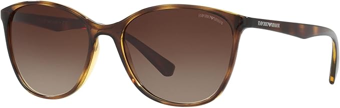 Emporio Armani AR 8043-H 5026-T5 - Havane foncé-marron polarisé par Giorgio Armani pour femme - 54-18-135 mm Lunettes de soleil