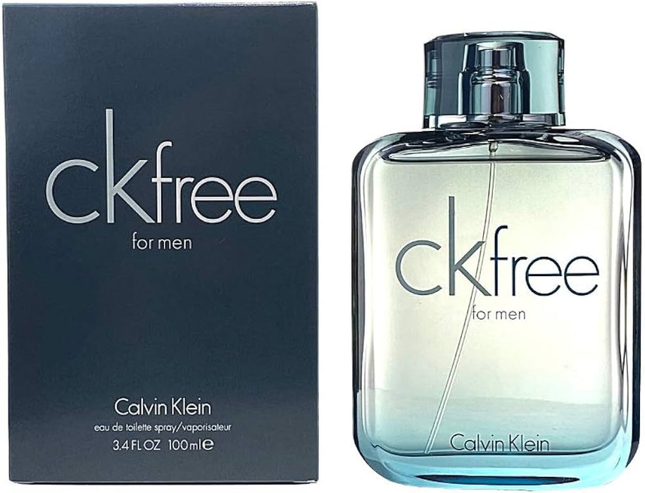 CK Free de Calvin Klein pour homme - Vaporisateur EDT de 3,3 oz