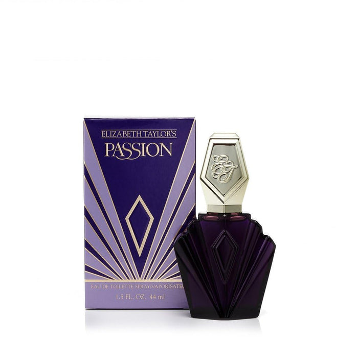 Pasión de Elizabeth Taylor para mujeres - Spray EDT de 1,5 oz