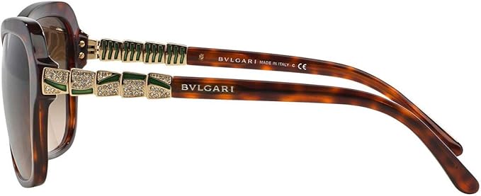 Bvlgari BV8142B 5268-13 - Blonde Havana-Brown Gradient by Bvlgari for Women - 58-16-135 mm Sunglasses