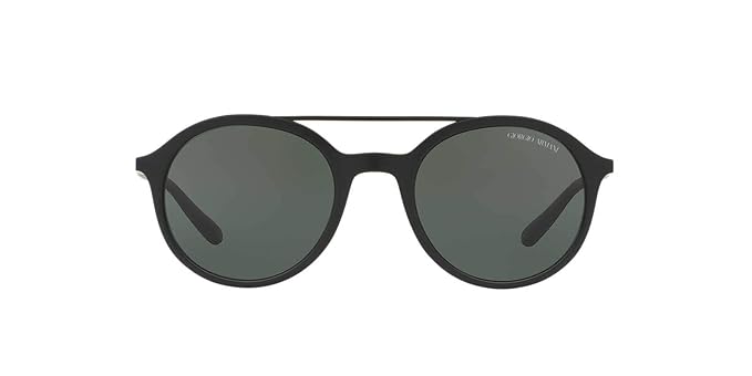 Giorgio Armani AR 8077 5042-71 - Matte Black-Grey Green by Giorgio Armani for Men - 50-21-140 mm Sunglasses