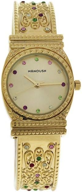 MSHMIG Mizuna - Gold Stainless Steel Bracelet Watch by Manoush for Women - 1 Pc Watch