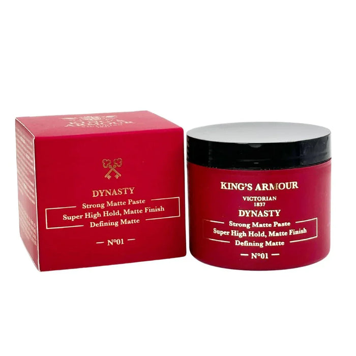 King's Armour Dynasty Strong Matte Paste 110 ml (3.72 Fl Oz)