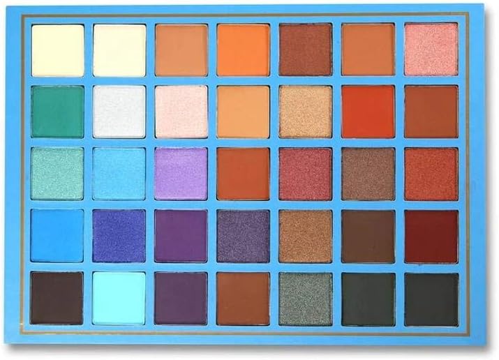 BEAUTY CREATIONS Esmeralda ensemble de présentoir de palette de fards à paupières, 12 pièces