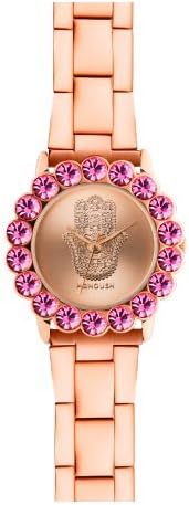 MSHSCRG Scarlett Hand - Rose Gold Stainless Steel Bracelet Watch by Manoush for Women - 1 Pc Watch