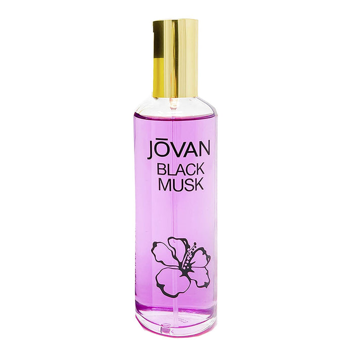 Jovan Black Musk de Jovan para mujeres - Spray concentrado de colonia de 3,25 oz