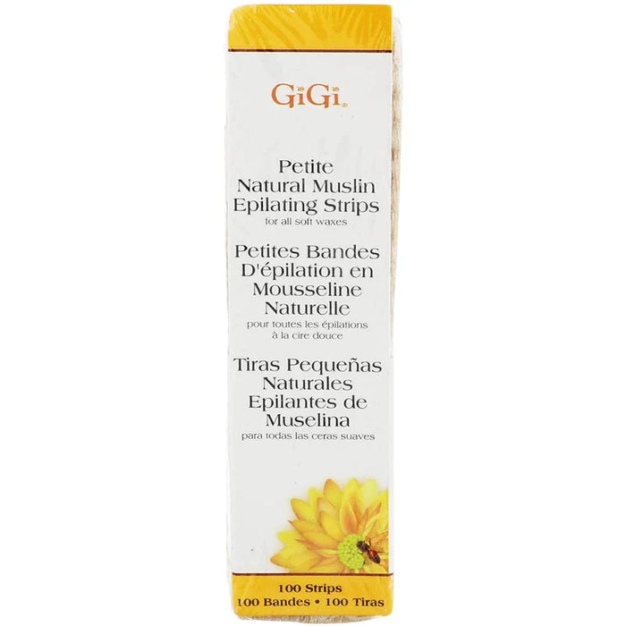 Gigi Petite Natural Muslin Epilating Strips (100 pcs)