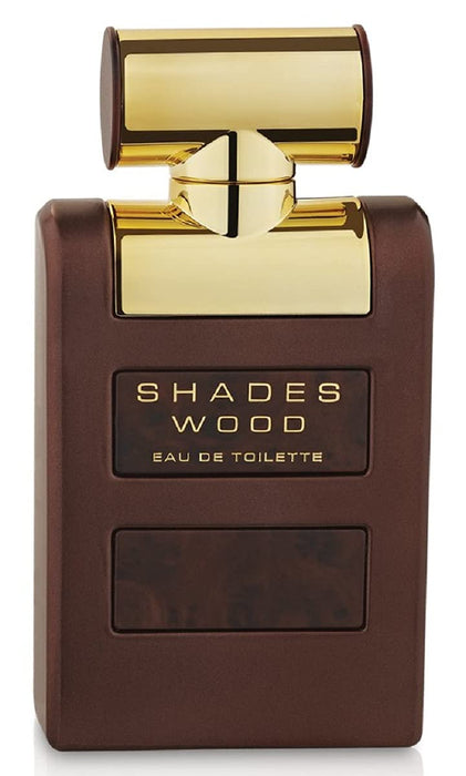 Shades Wood de Armaf para hombres - Spray EDP de 3.4 oz