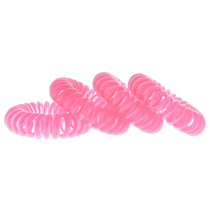 Ensemble de boucles pour cheveux The Markless - Got Pink par Goomee pour femme - Élastique à cheveux 4 pièces